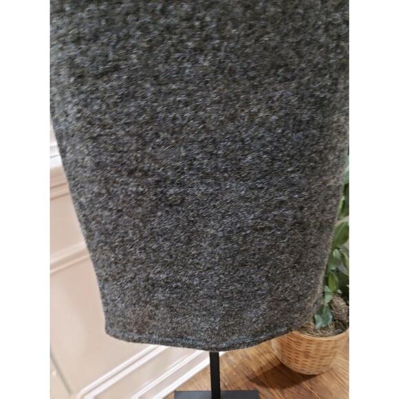 Ruby Rox Women Gray Solid Acrylic Mock Neck Sleeveless Knee Length Dress Size XS - Picture 4 of 12